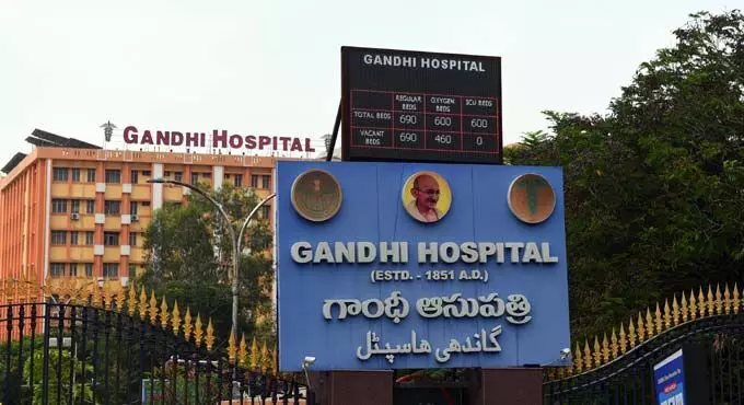 Evening OP services started in Gandhi Hospital