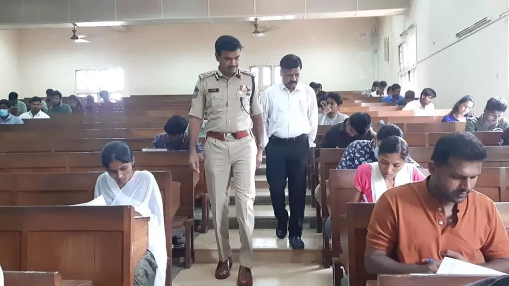 constable entrance test in Hyderabad