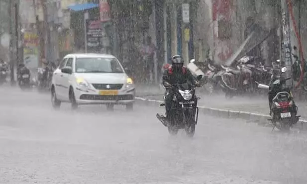 Heavy rains in Telangana