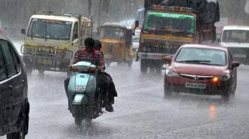 Heavy rains in AndhraPradesh