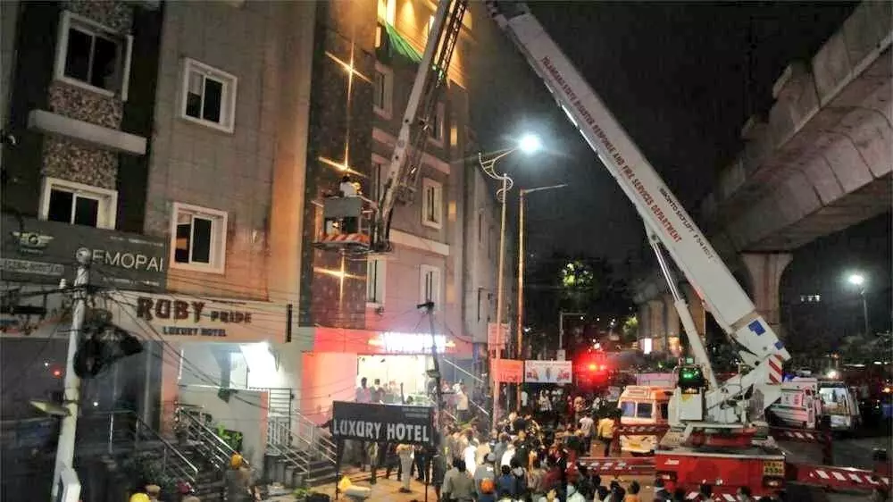 Four suspects in Secunderabad fire accident case in judicial custody