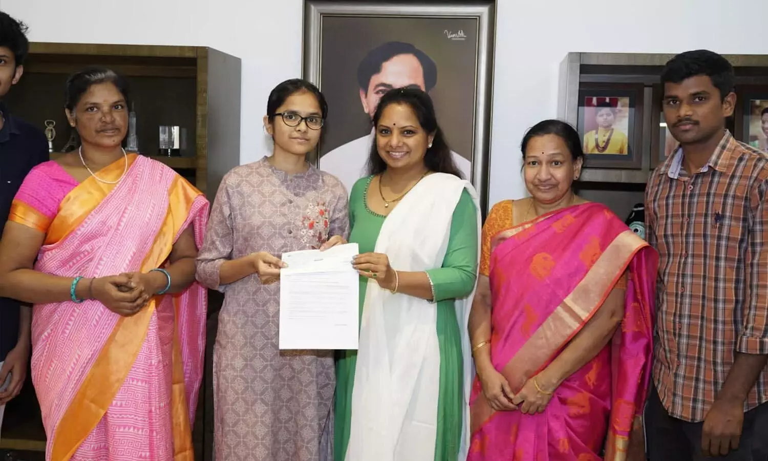 TRS MLC Kalvakuntla Kavitha