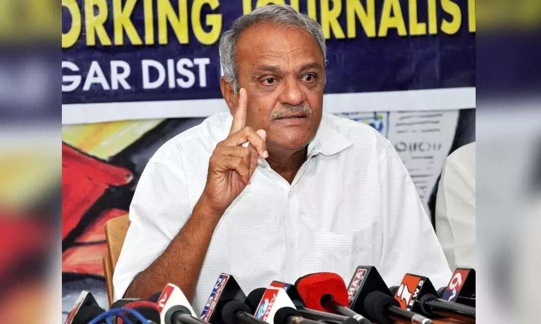 CPI Narayana demands recall of Telangana Governor