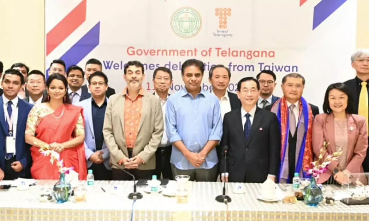 KTR moots dedicated industrial park for Taiwanese firms