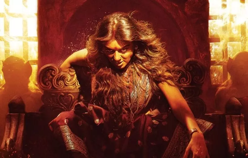 First Look of Hansikas upcoming film Gandhari is out