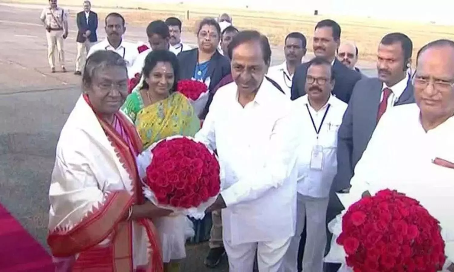 President Draupadi Murmu - KCR