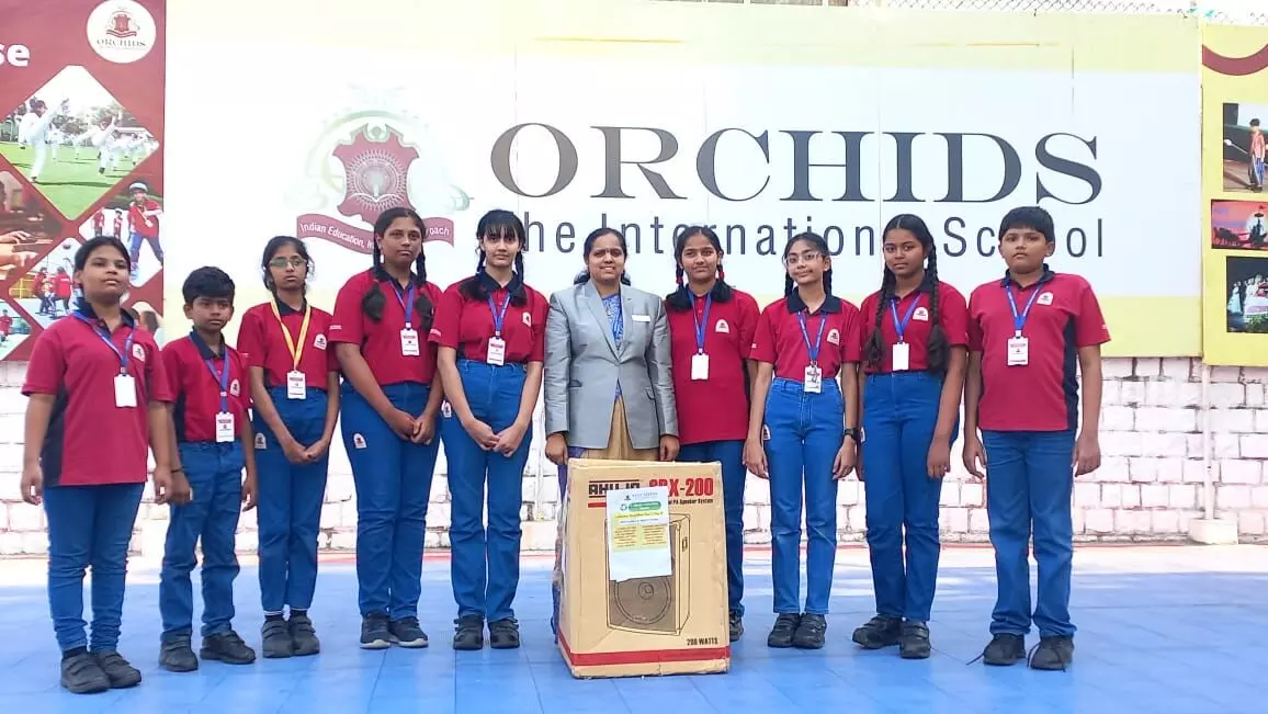 Orchids School conducts E-waste collection campaign, 500-kg e-waste to be recycled