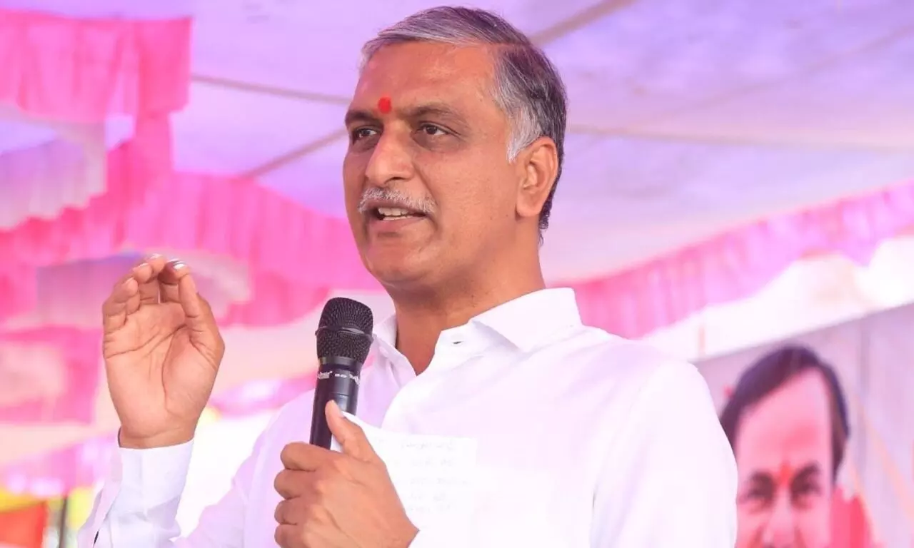 Governor should stop bluster, fight for Telangana’s tribal varsity, coach factory: Harish Rao
