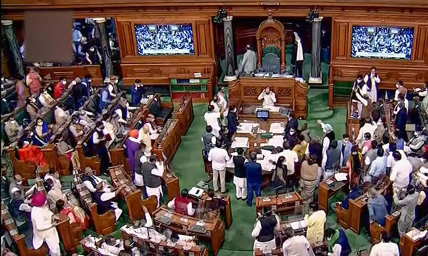 Adani mess: BRS MPs move adjournment motions in Parliament for JPC probe