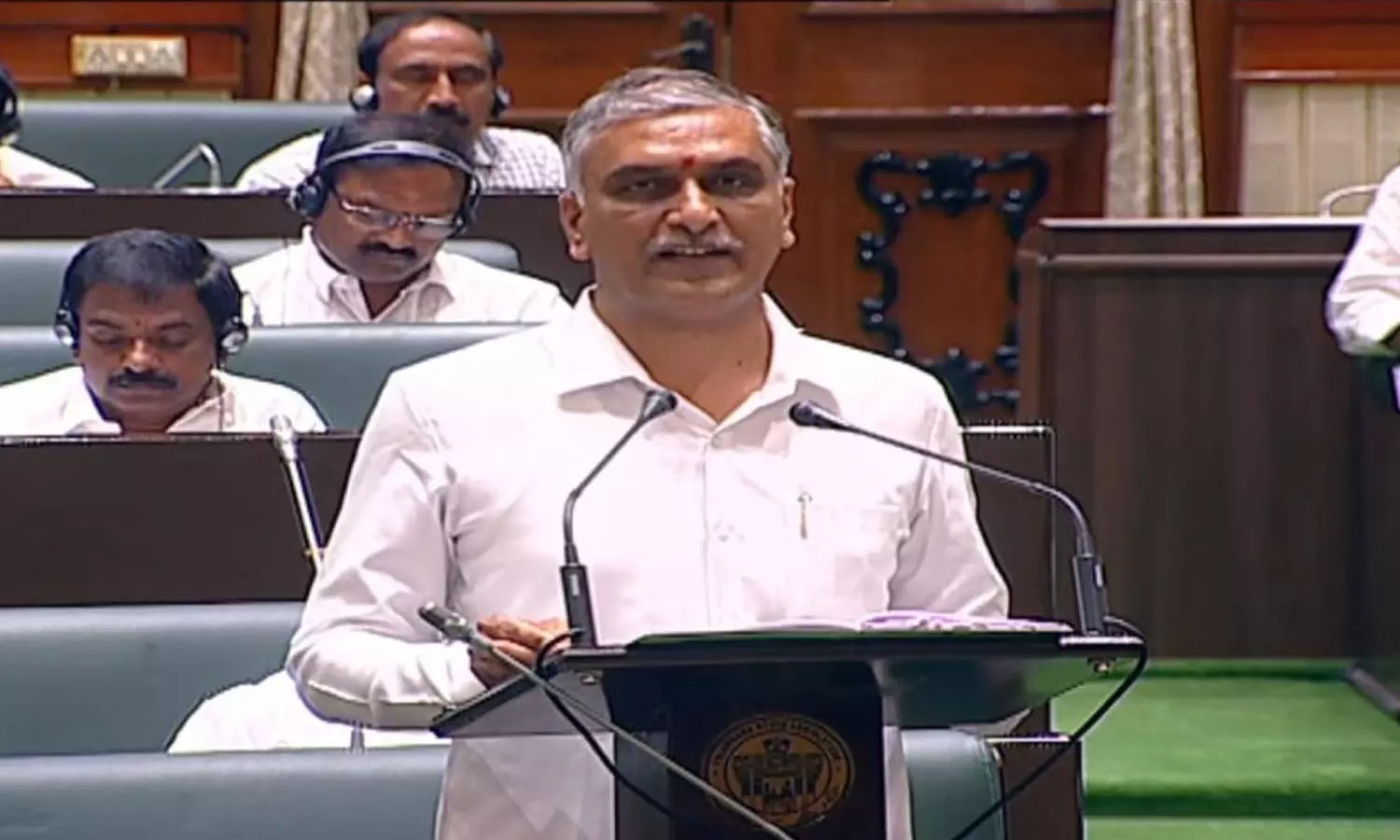 Telangana Finance Minister Harish Rao presents a whopping Rs.2.90 lakh crore budget for 2023-24