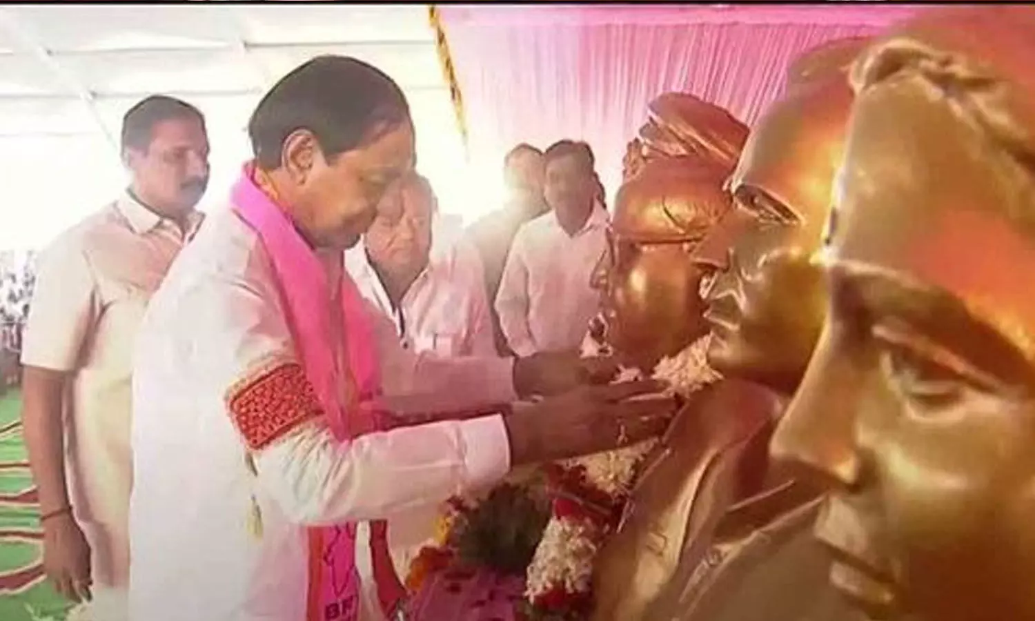BRS bolstered as Maharashtra leaders, activists join KCR’s national party in Nanded