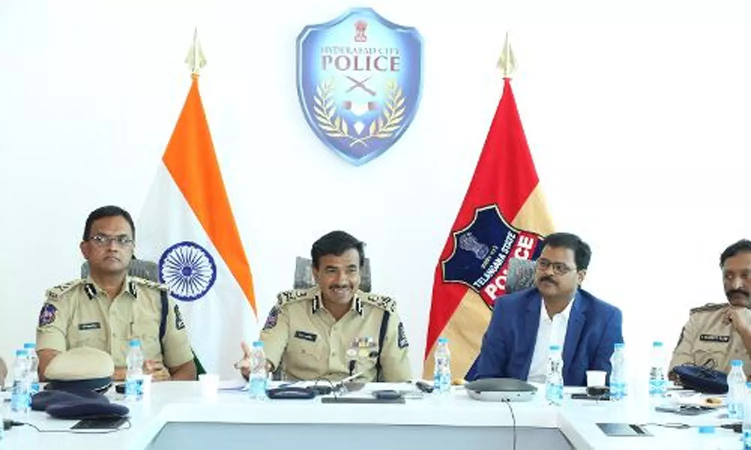 Hyderabad Police Commissioner CV Anand lays emphasis on mega city policing