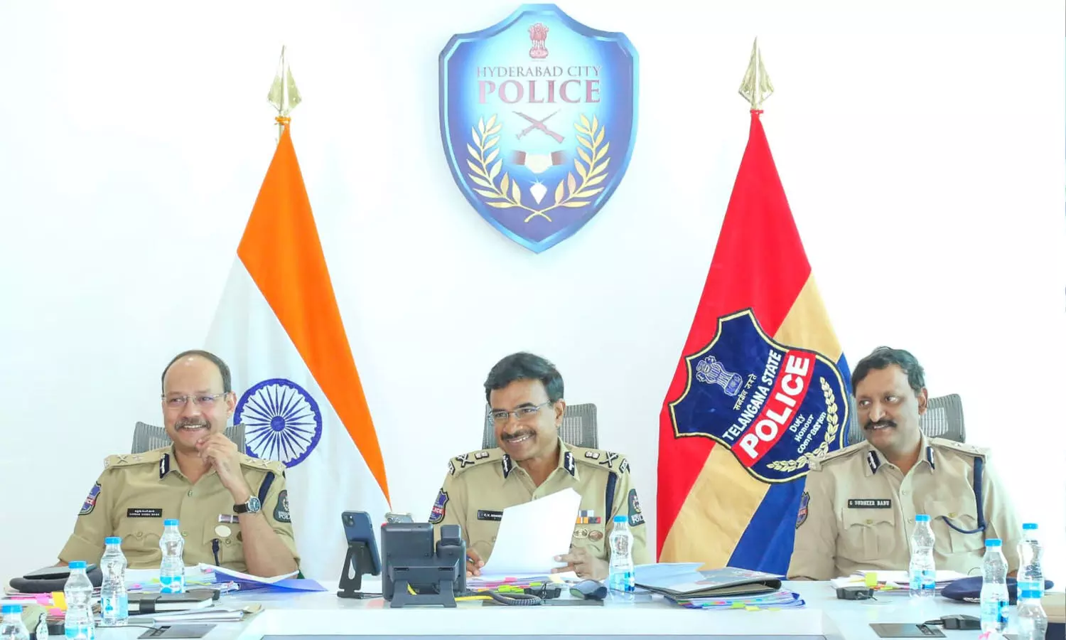 Hyderabad Police Commissioner directs officials to strengthen CCTV functioning