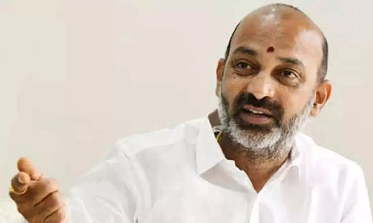 BJP state president Bandi Sanjay BJP state president Bandi Sanjay