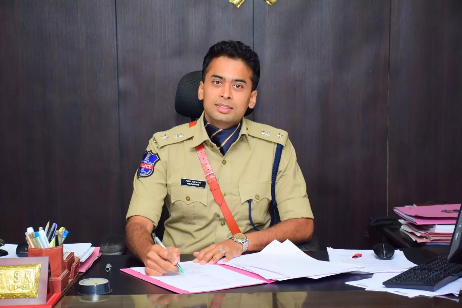 INTERVIEW: Meet SP of Rajanna-Sircilla Akhil Mahajan who initiated Message Your SP, DRF teams