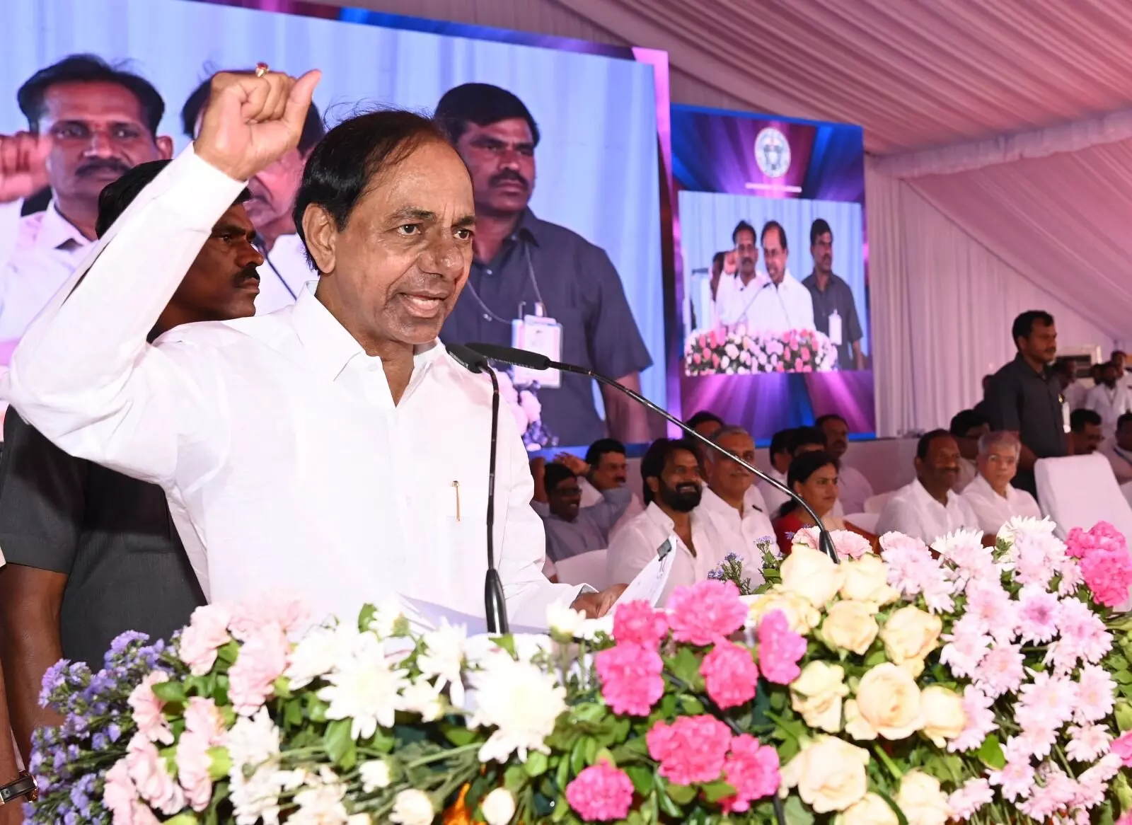 KCR announces annual Ambedkar Award with Rs 50-cr fund