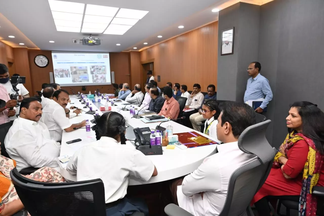 KTR directs civic officials to gear up for the upcoming monsoon season, complete SNDP works fast
