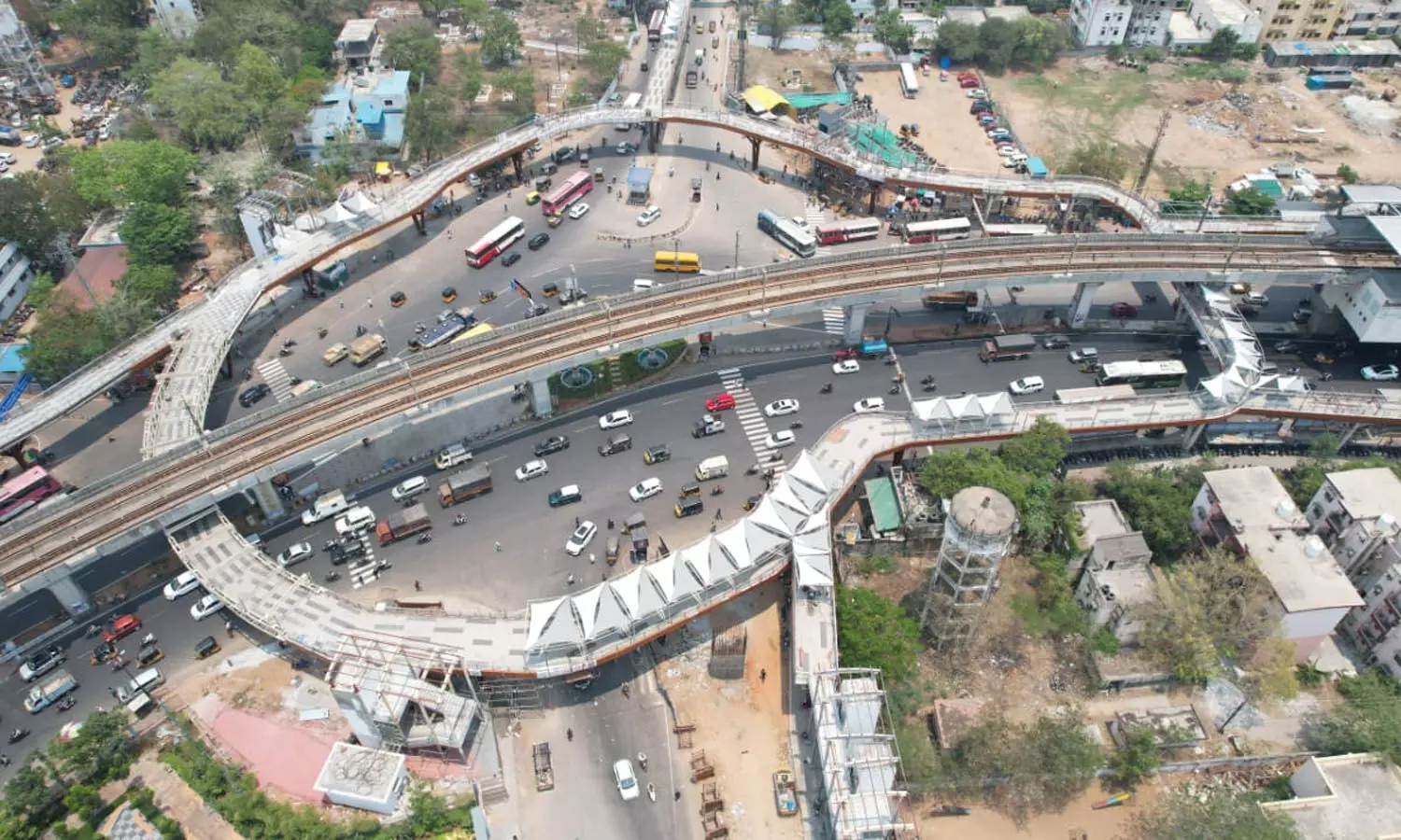Rs.25-crore Uppal Skywalk project works nearing completion, to be launched shortly