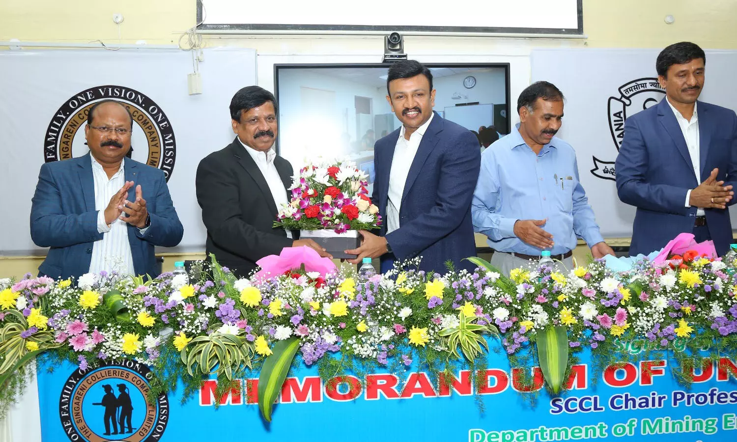 Singareni Collieries Company Limited establishes Chair Professor position at Osmania University