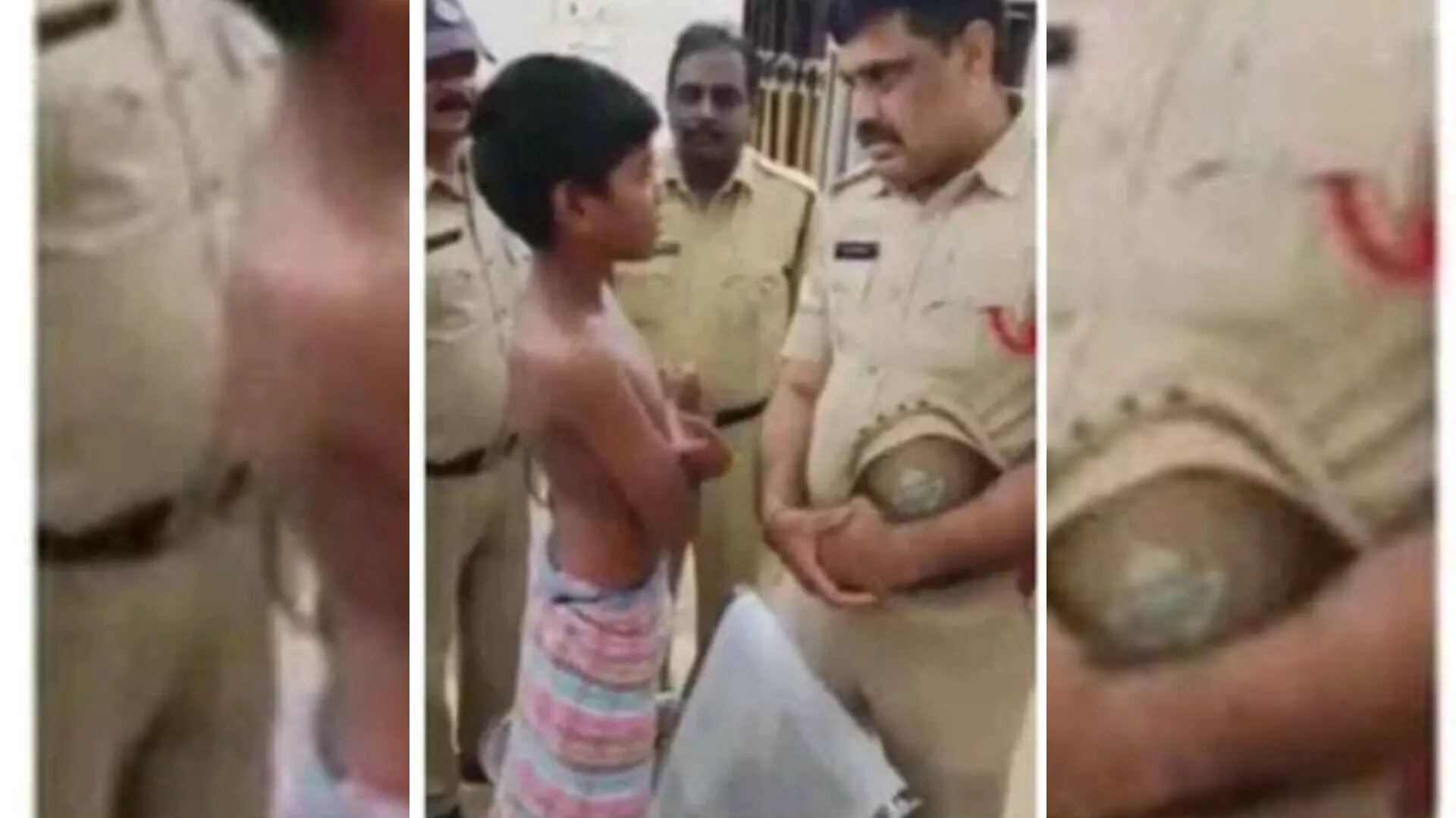 Wrapping a towel around, boy complains to police against stepmom on Mother’s Day in Eluru