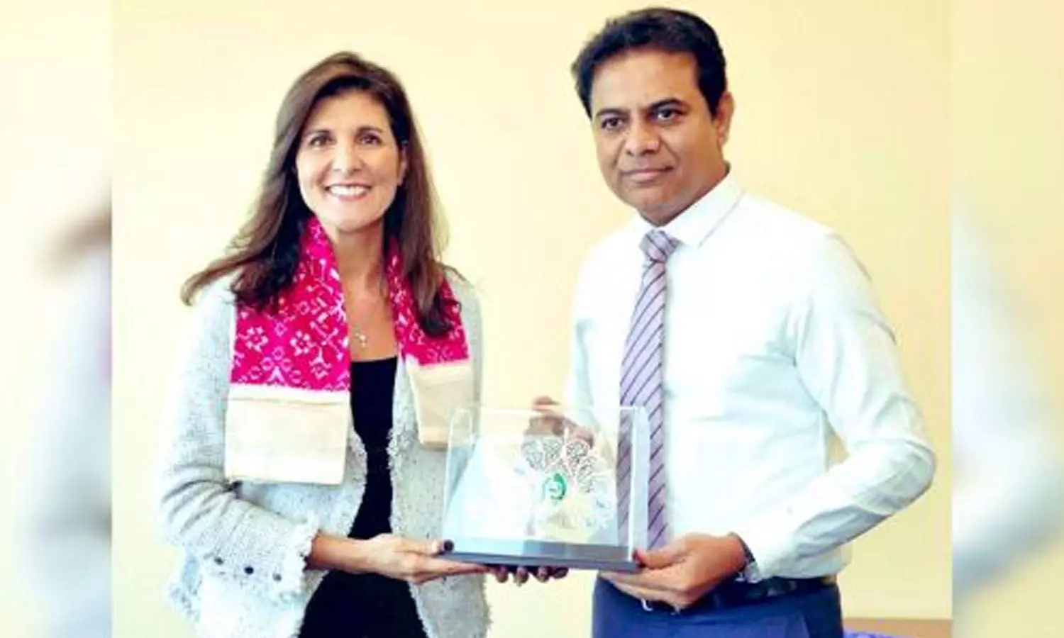 KTR meets Indian-origin Presidential aspirant Nikki Haley, ex-governor of South Carolina