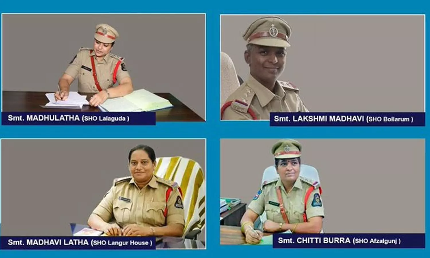 Supermoms are super cops too: Hyderabad city police now has four women SHOs first time in history