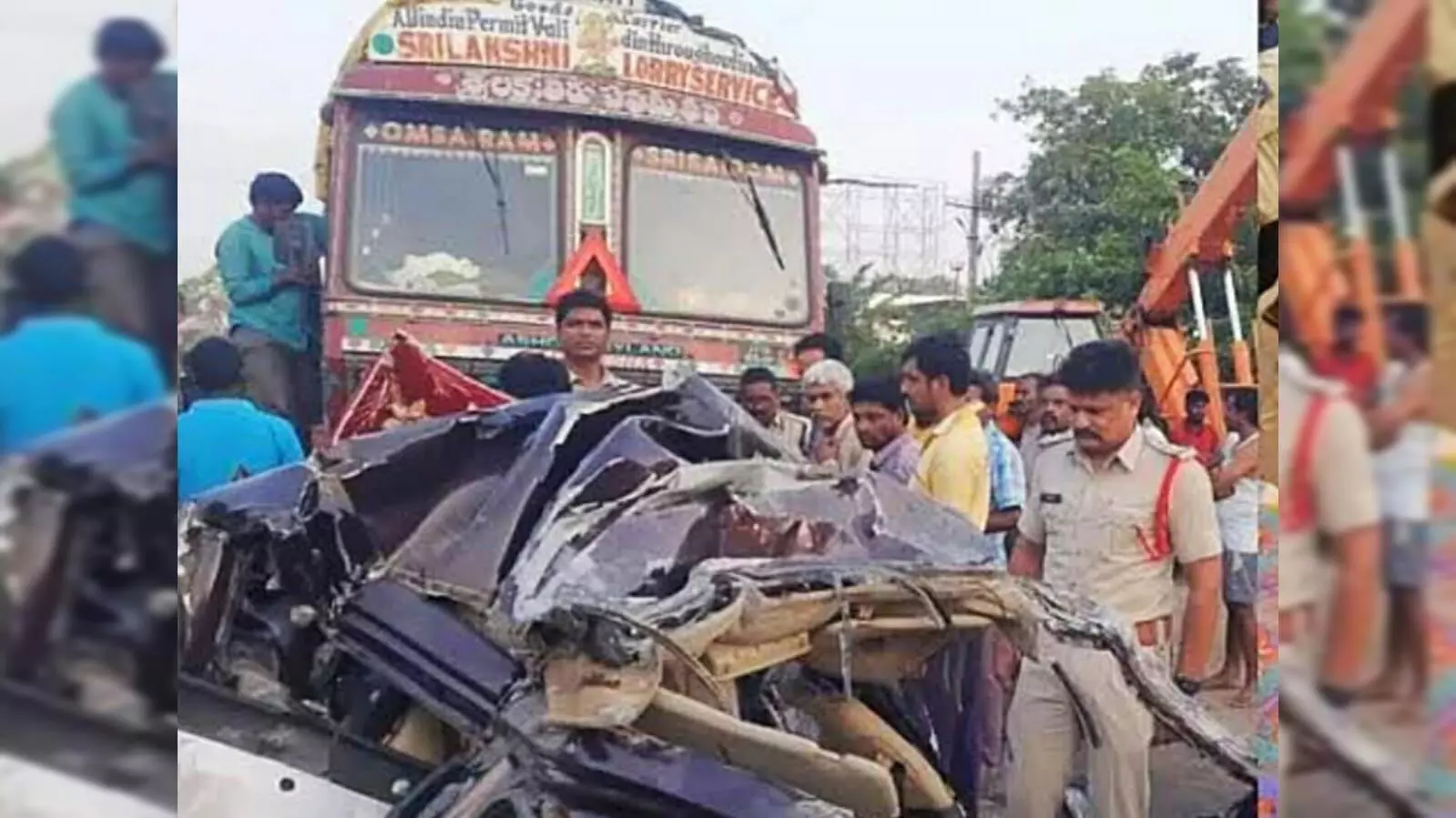 Roads turn bloody as 8 killed in three accidents in Telangana, Andhra Pradesh