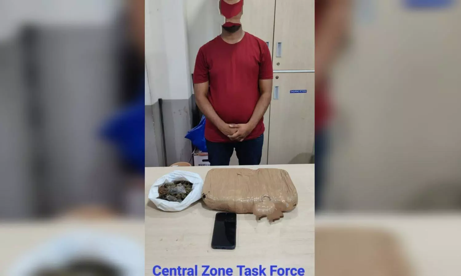 Abids police nab drug peddler, seize 2.8 kg ganja