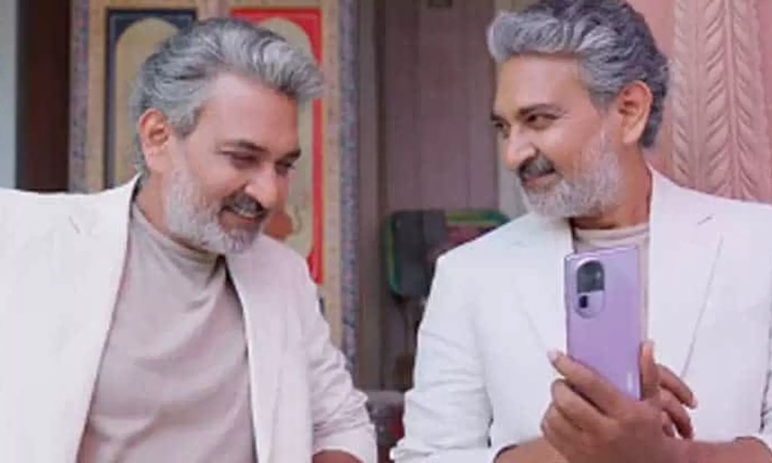 Rajamouli plays a dual role in his first-ever Oppo brand endorsement