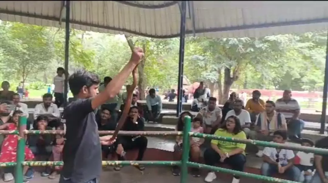 Nehru Zoological Park, Friends of Snakes Society create awareness on World Snake Day
