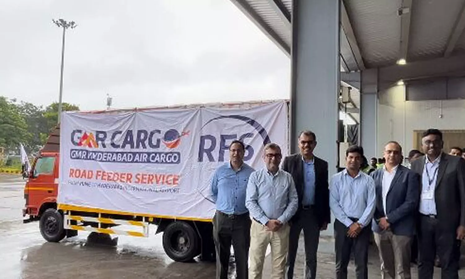 GMR Hyderabad Air Cargo introduces Pune-Hyderabad road feeder service for efficient logistic solutions