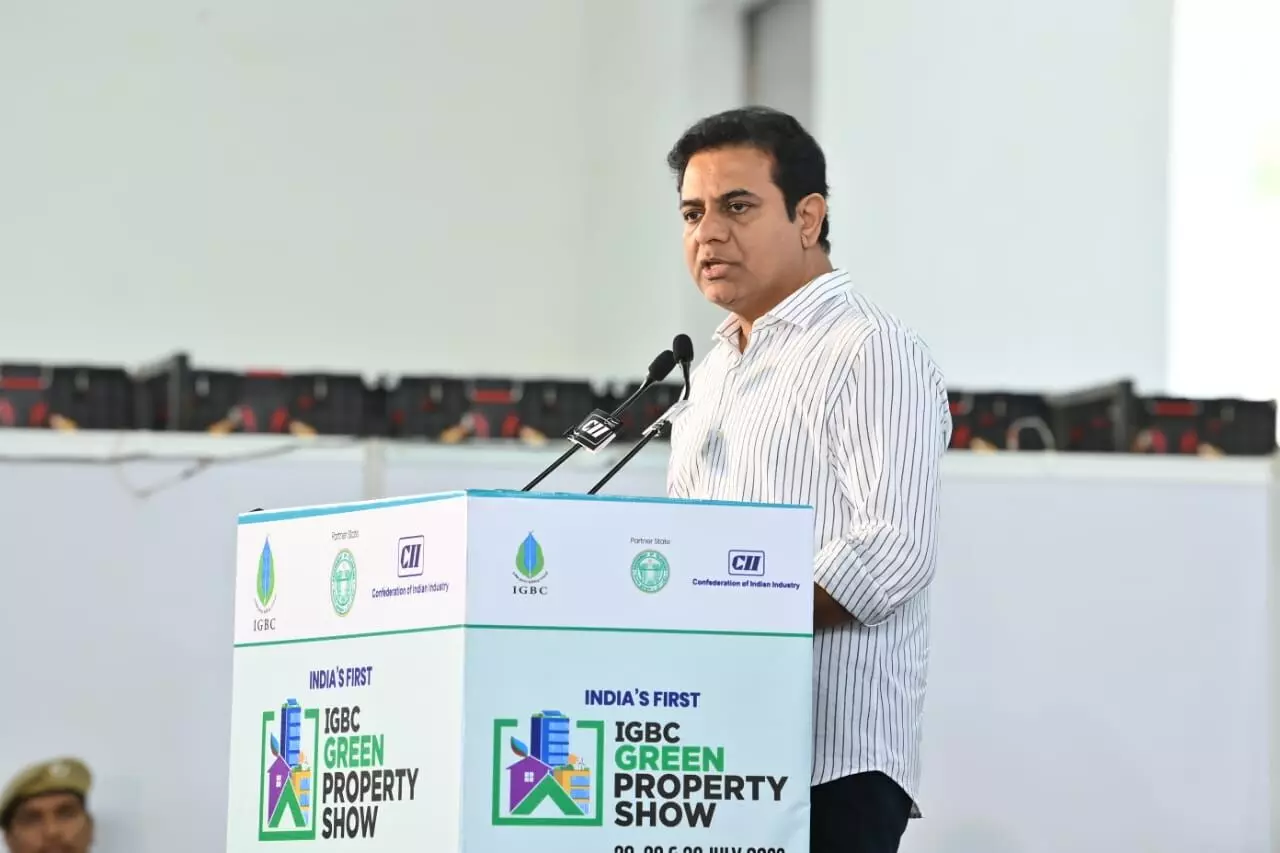 Telangana committed to promoting green buildings: KTR