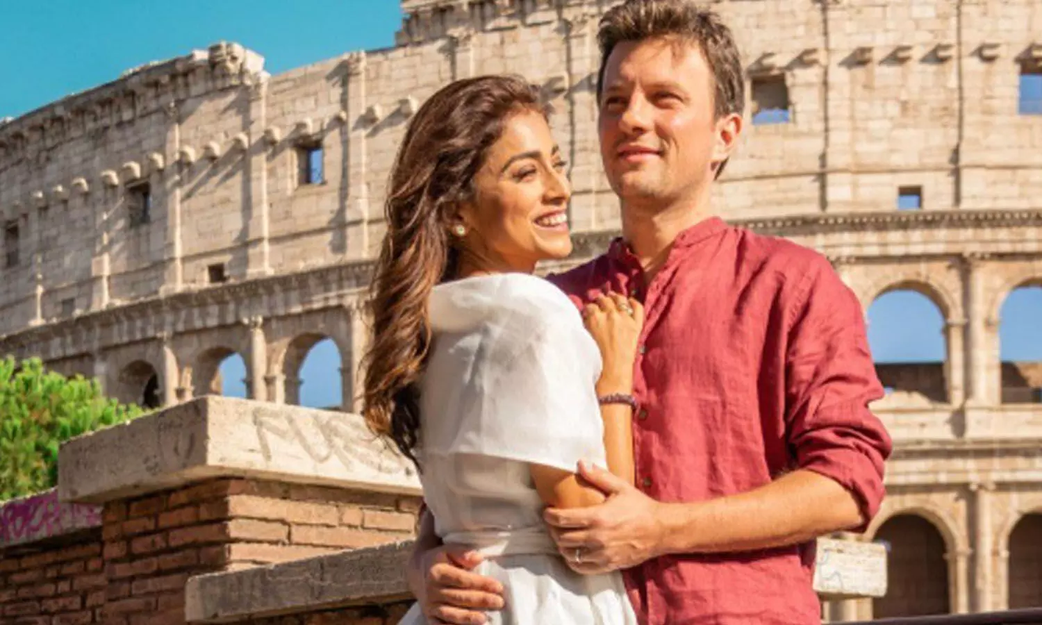 Trending: Shriya Sarans romantic holiday with husband Andrei in Rome