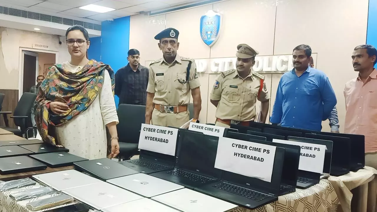 Hyderabad cybercrime police bust fake call centre in Chittoor