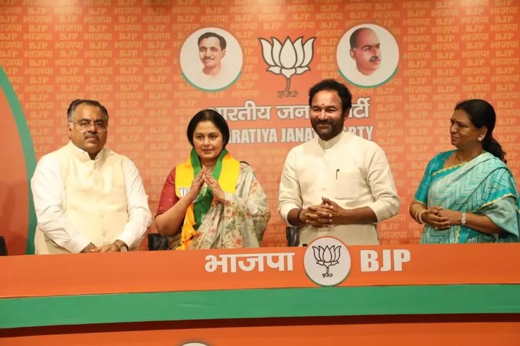 Jayasudha joins BJP, likely to contest as Secunderabad MLA again