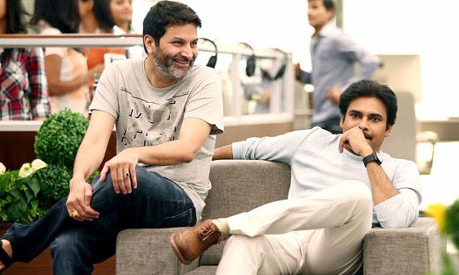 Trivikram is planning a film with Pawan Kalyan under the banner of Harika Hasini Creations