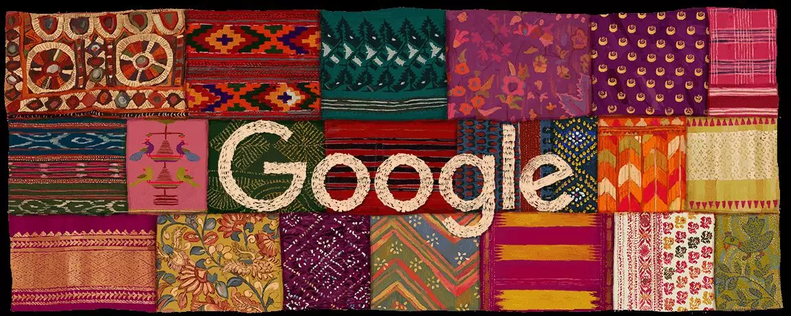 Google Doodle honours Indias rich textile legacy on Independence Day