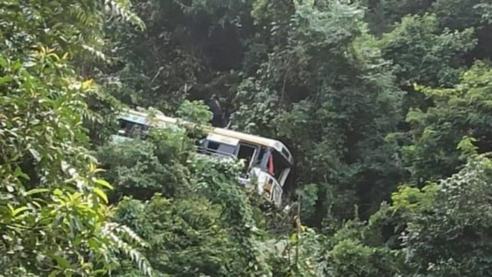 Andhra Pradesh: Four killed, 30 injured as APSRTC bus falls into valley on Paderu ghat road