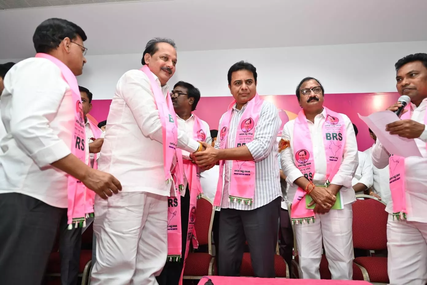 KTR: Take money from all but vote for BRS