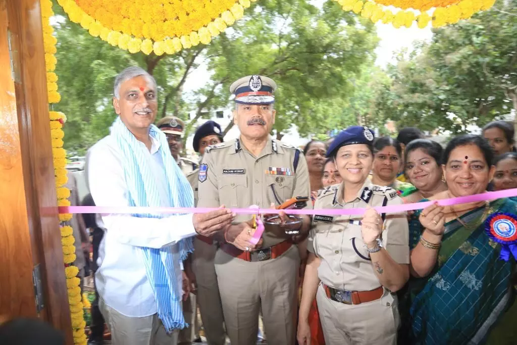 Harish Rao inaugurates newly built Bharosa centre in Siddipet