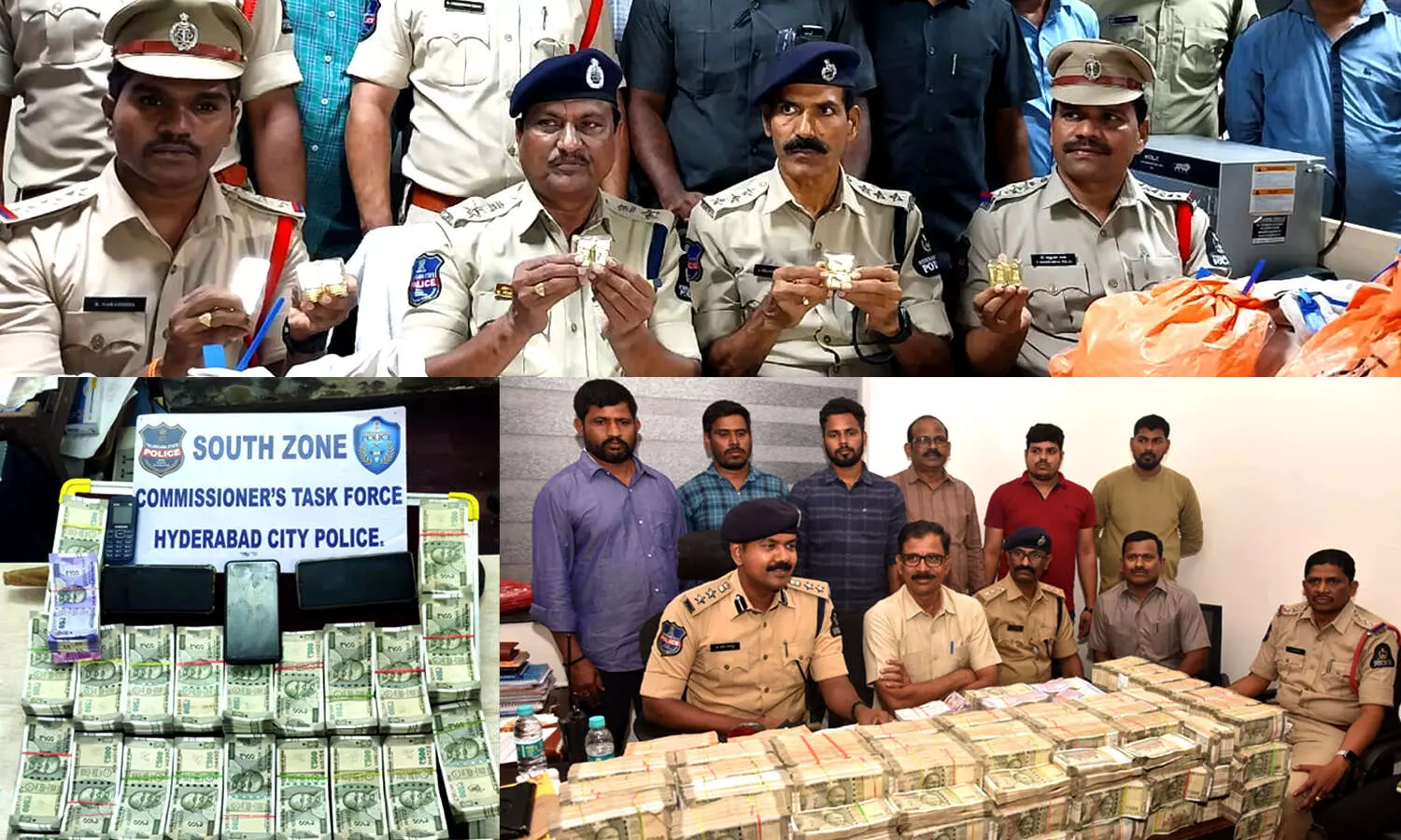 Election Commission seizes cash, gold, liquor worth Rs. 37.07-Cr from October 9