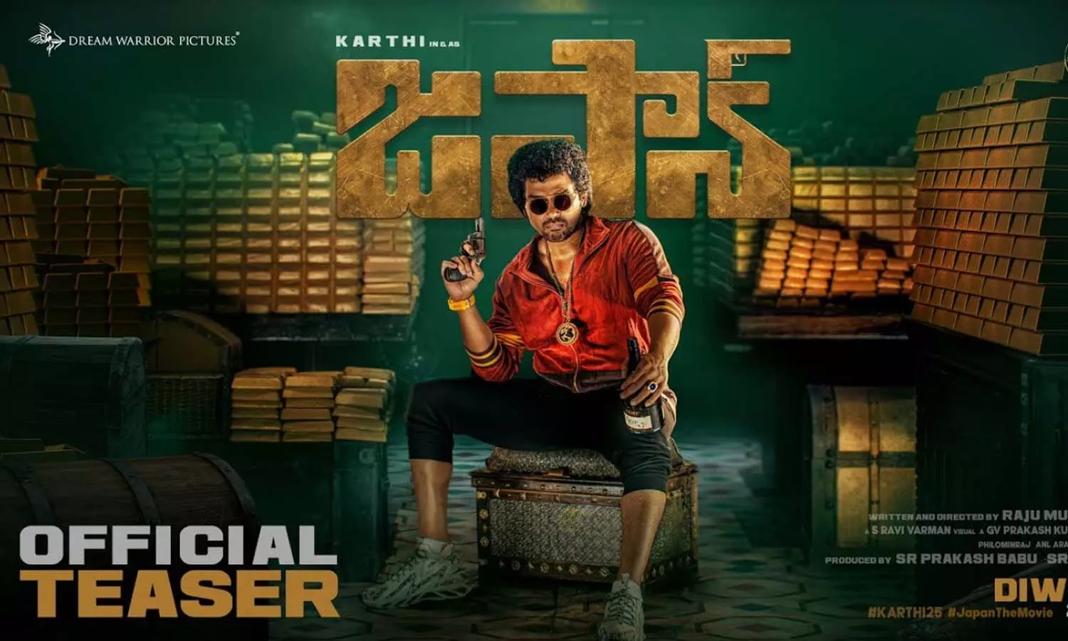 Japan Movie Teaser: Karthi portrays the role of a thief in his milestone 25th film
