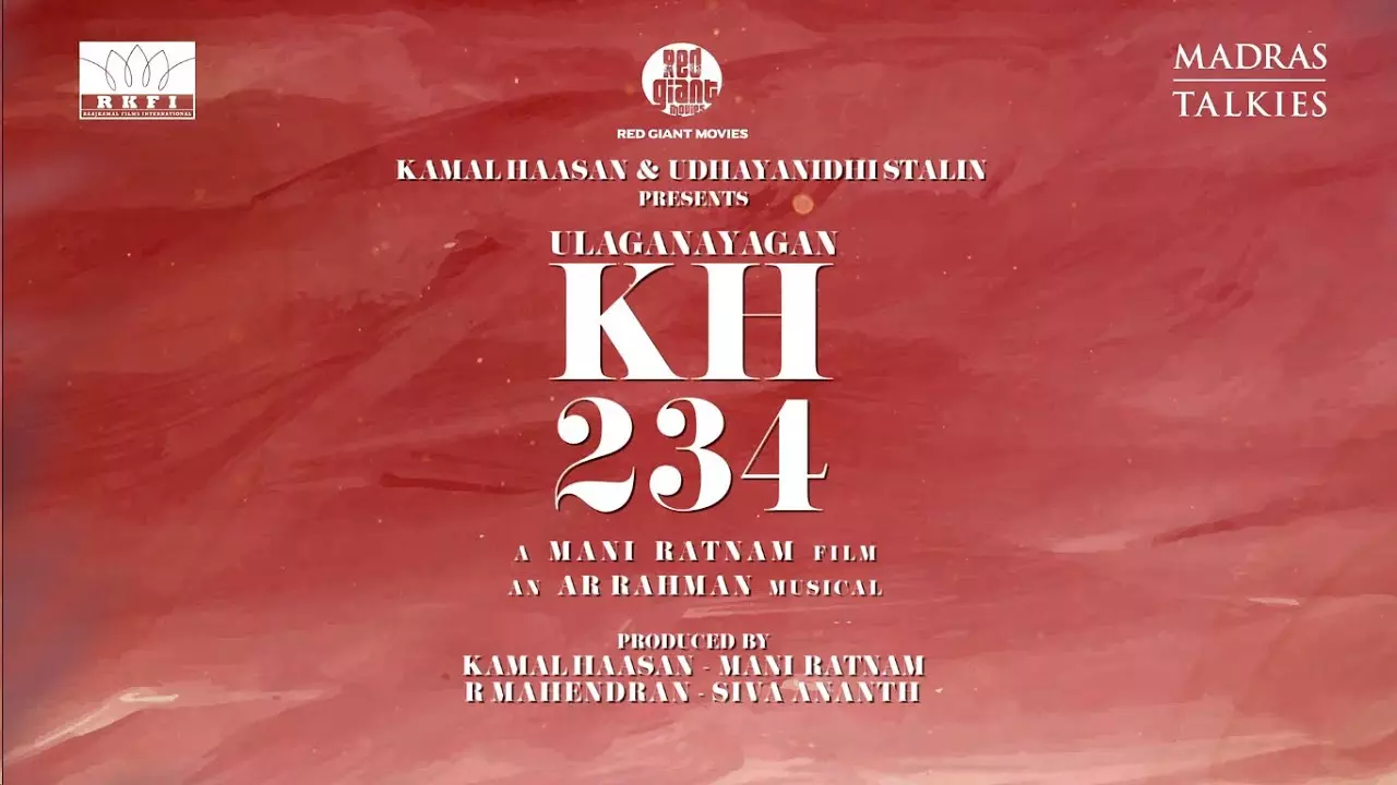 Official Announcement: Kamal Haasan begins it with Mani Ratnam!