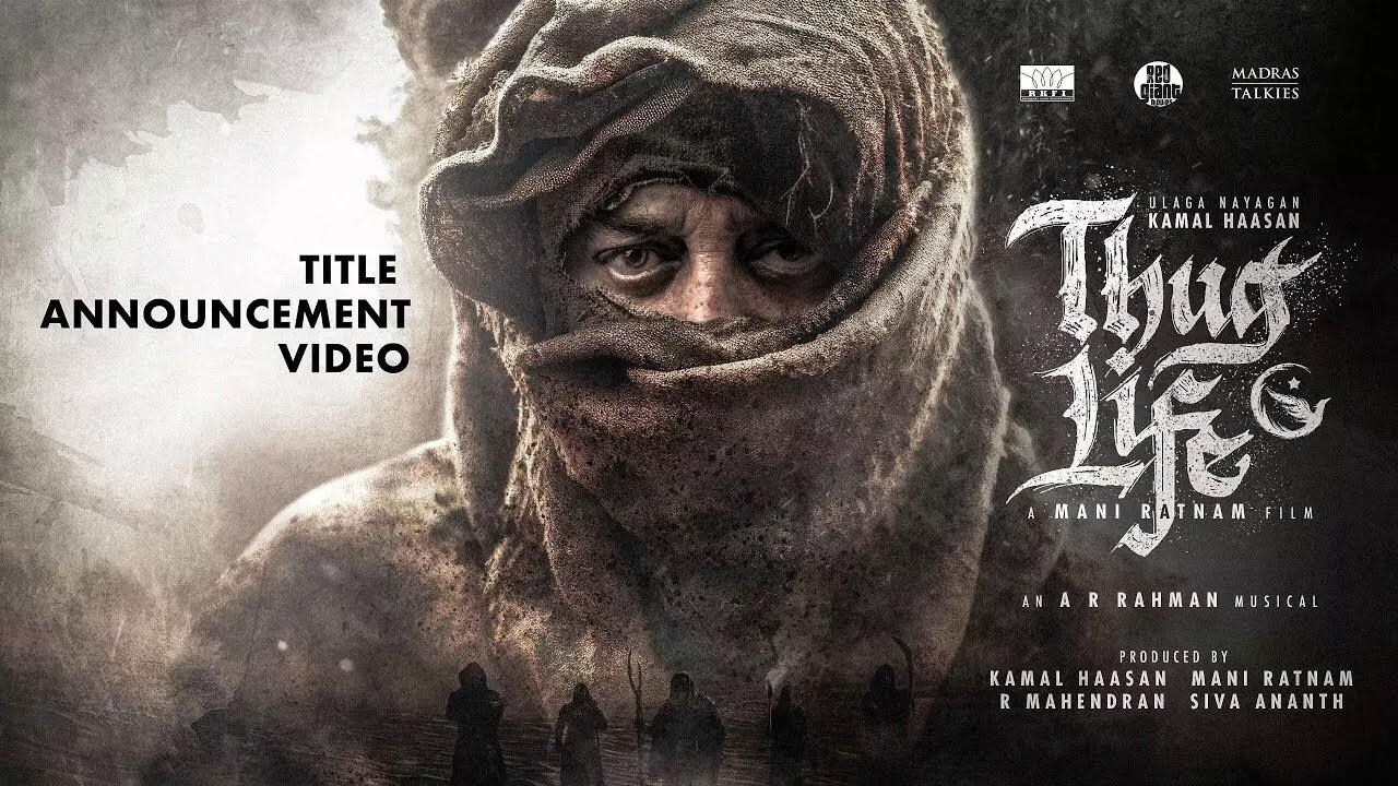 Kamal Haasans next with Mani Ratnam titled Thug Life