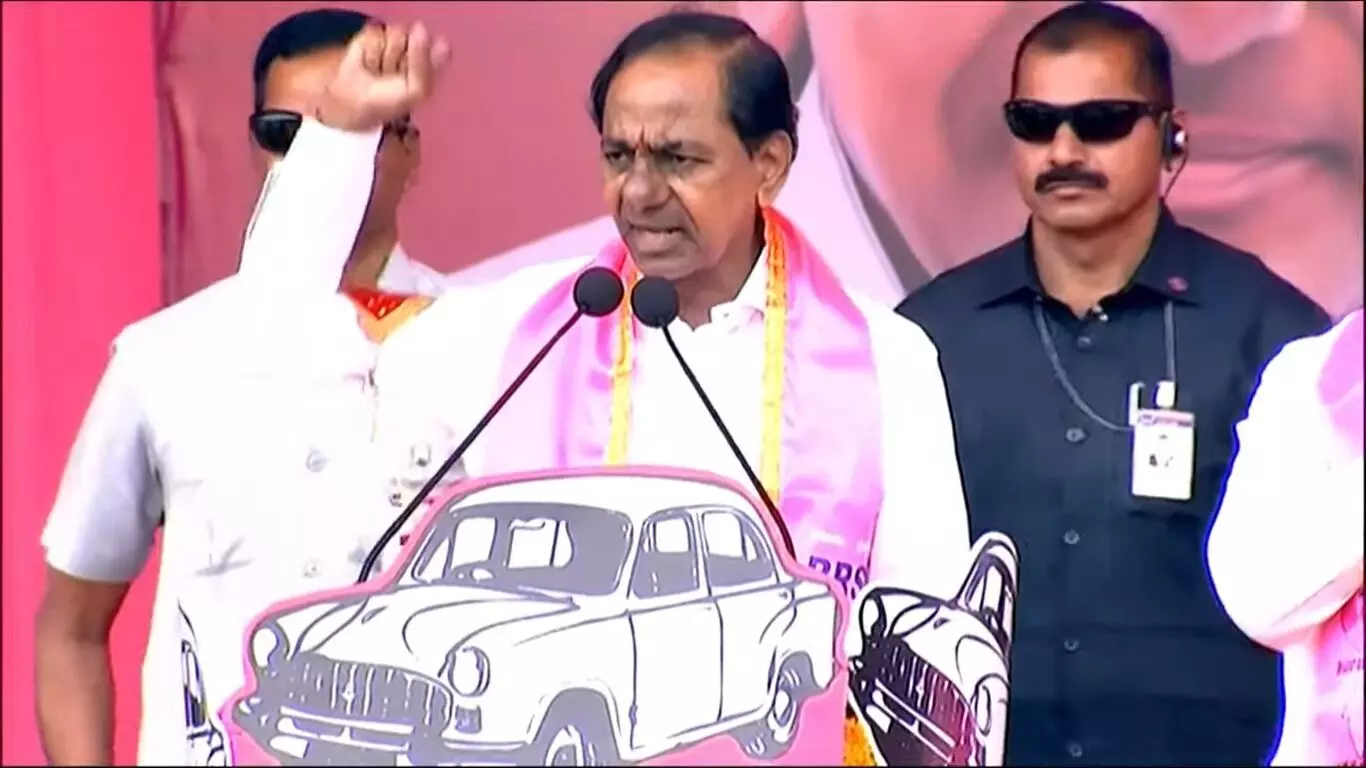 Congress will not win more than 20 seats: KCR in Madhira
