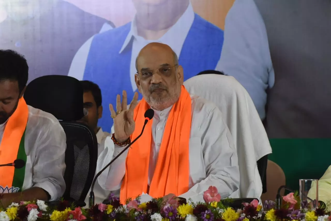 KCR playing divisive politics by providing reservation on religious basis: Amit Shah