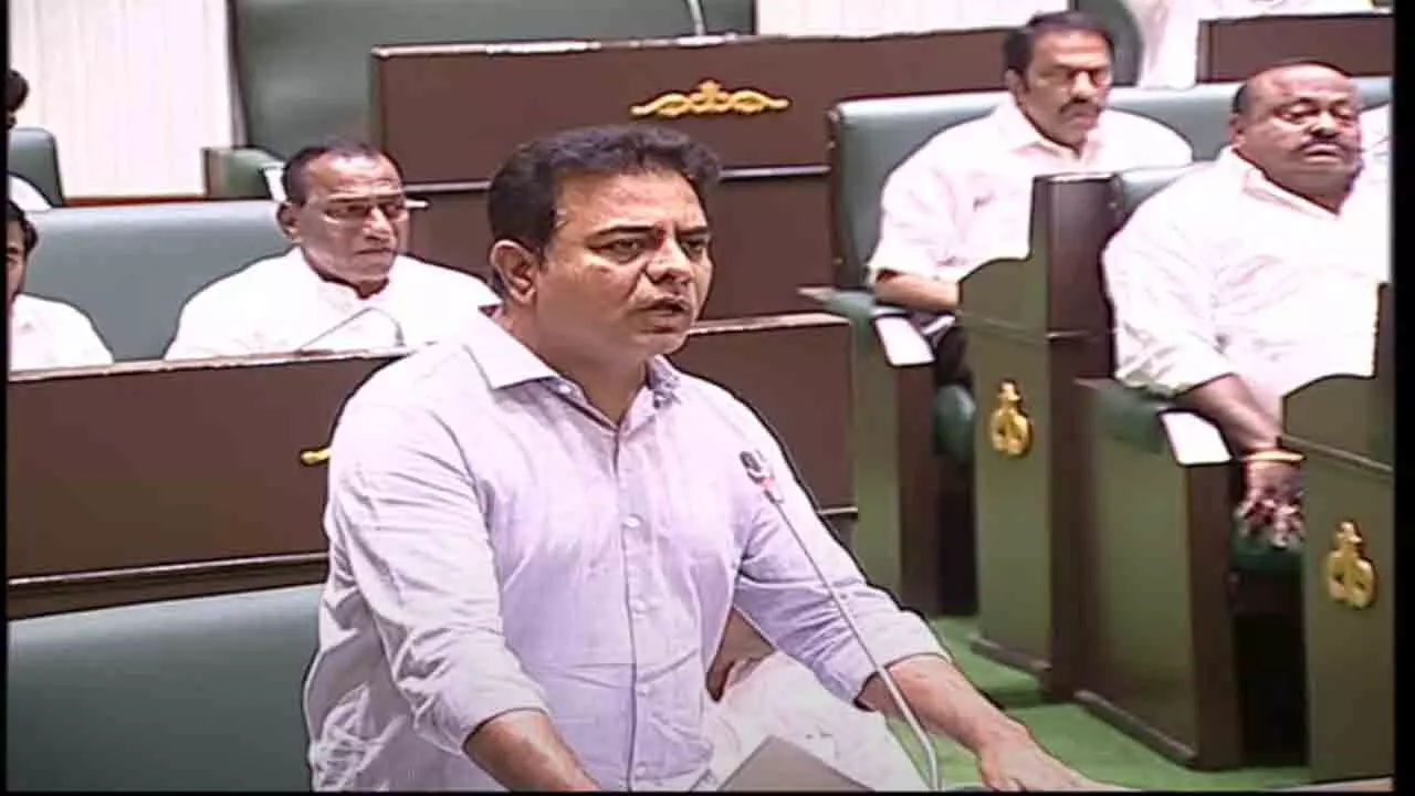 Bhatti blames BRS over power sector, KTR says gas wasn’t allotted for 2 projects; Assembly adjourned sine die