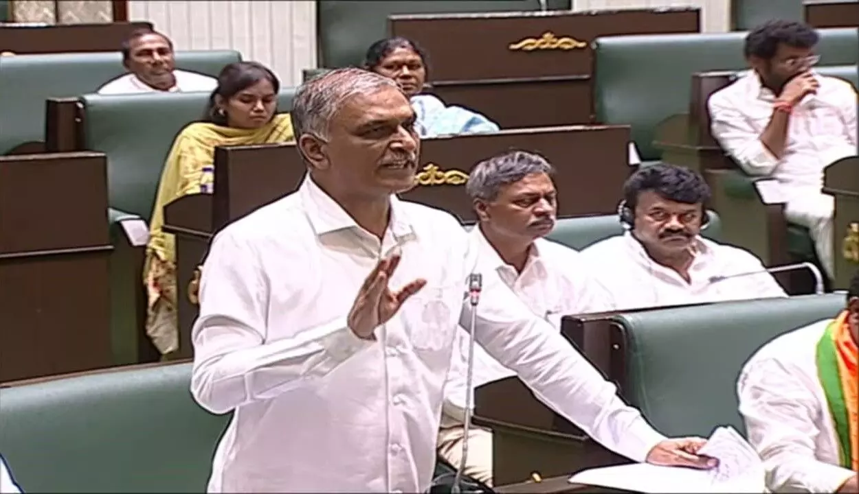 Harish Rao plays front-foot defence in Assembly on Krishna water, faces googleys, bouncers with alacrity
