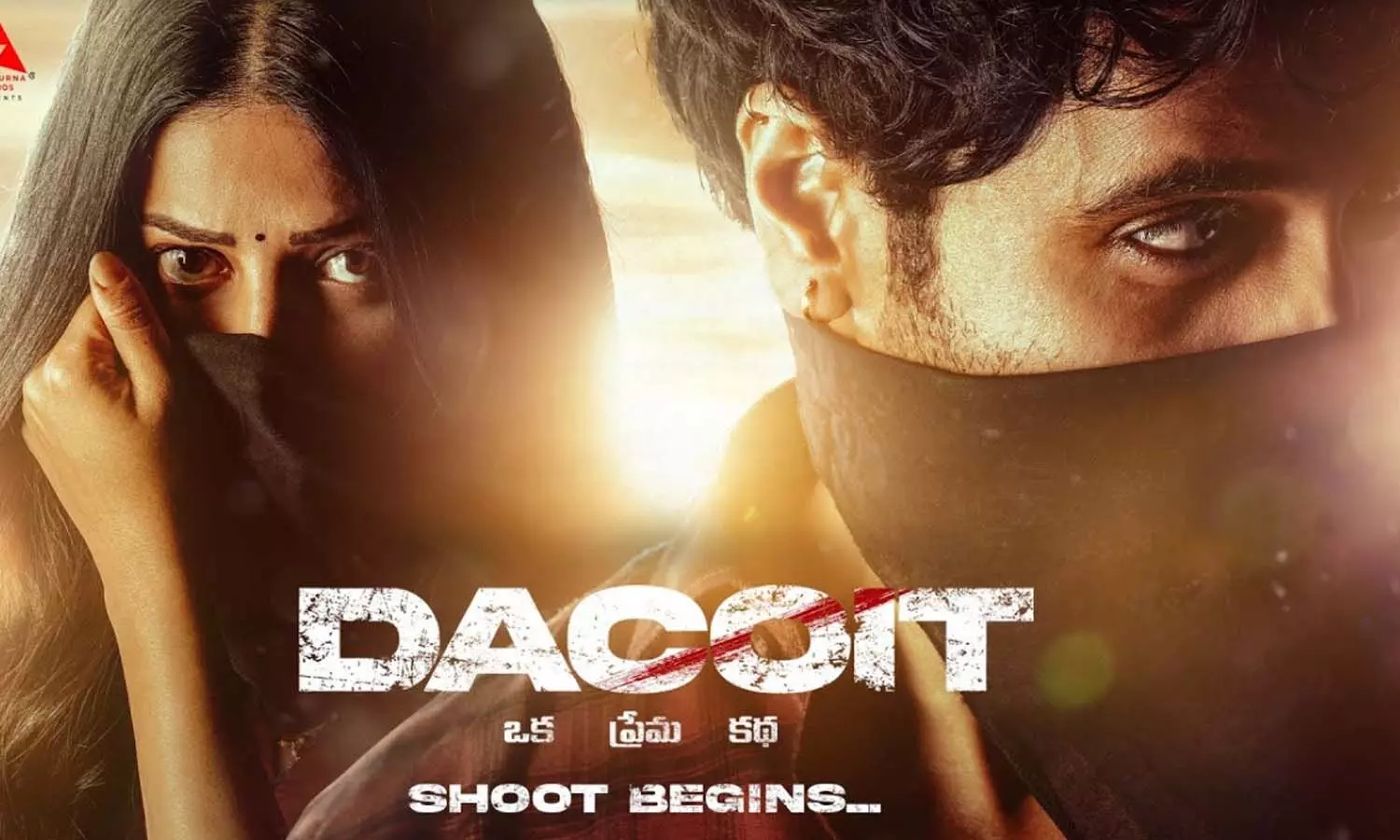 Adivi Sesh & Shruti Haasans next: Dacoit - A love story!
