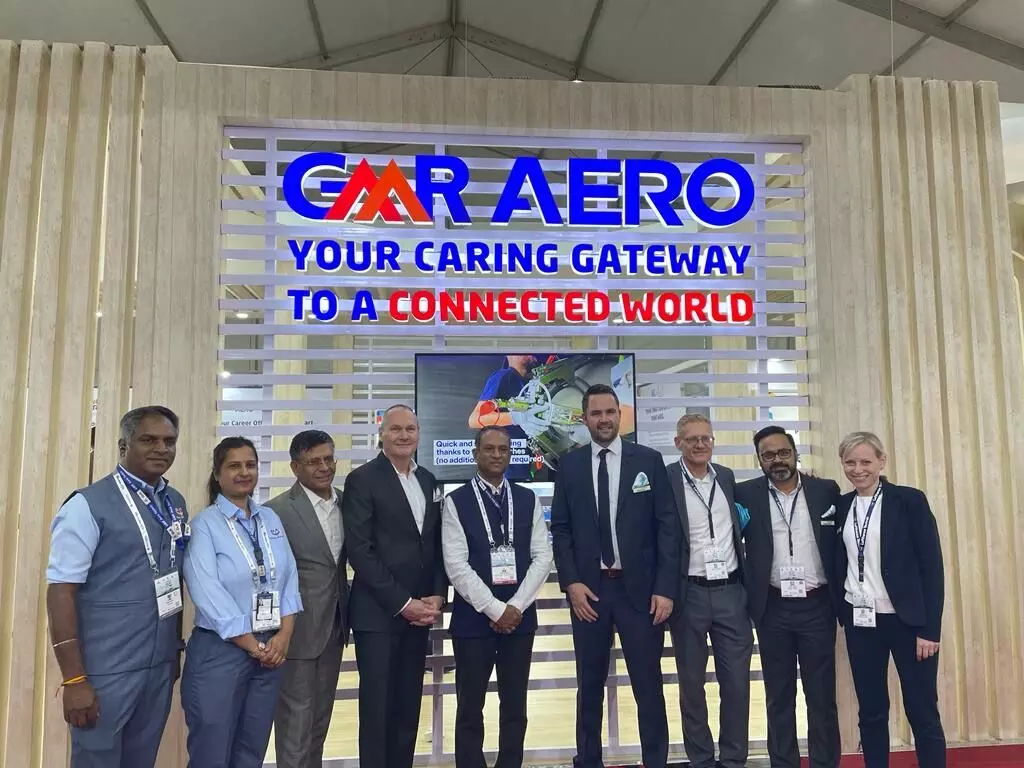 GMR Aero Technic partners Lufthansa Technik AG, others at Wings India 2024 in Hyderabad